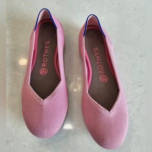 Rothy's Size 7 Begonia pink